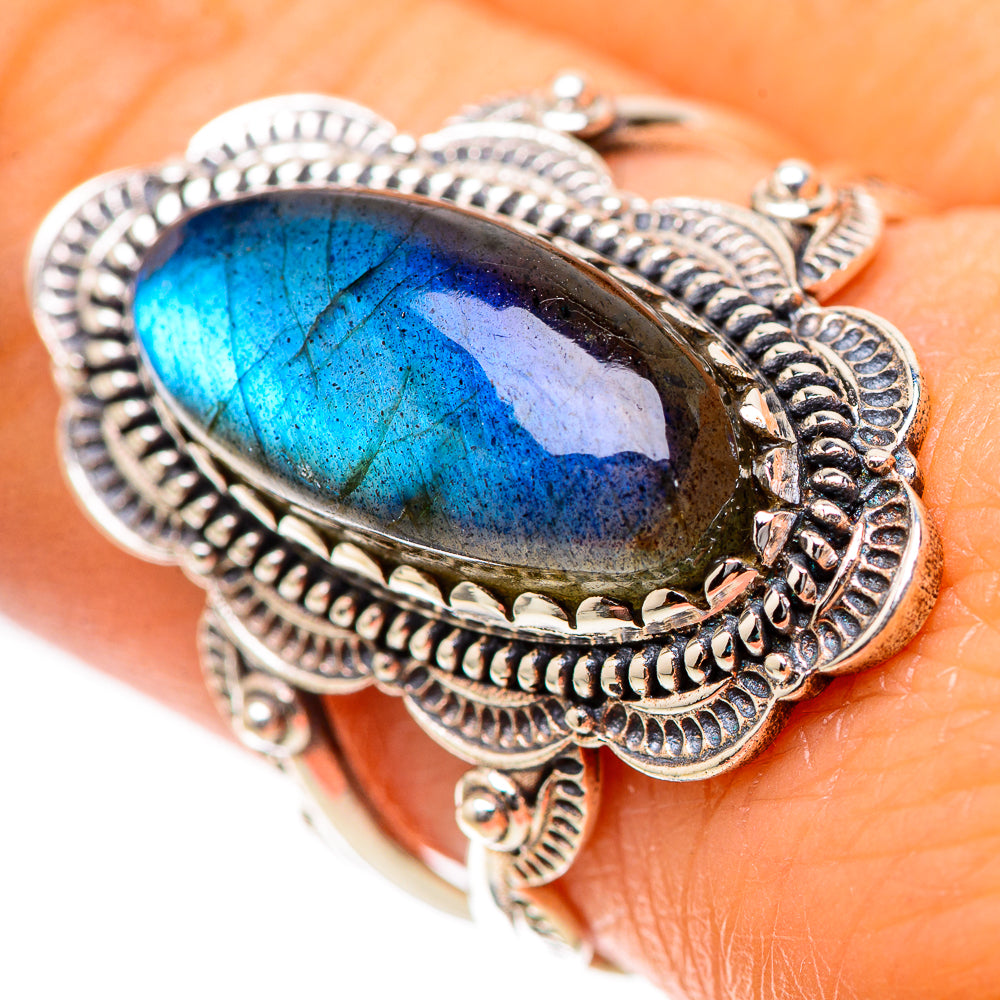 Labradorite Ring Size 8.75 (925 Sterling Silver) RING139256