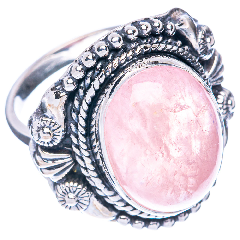 Signature Morganite Ring Size 8.75 (925 Sterling Silver) R2567