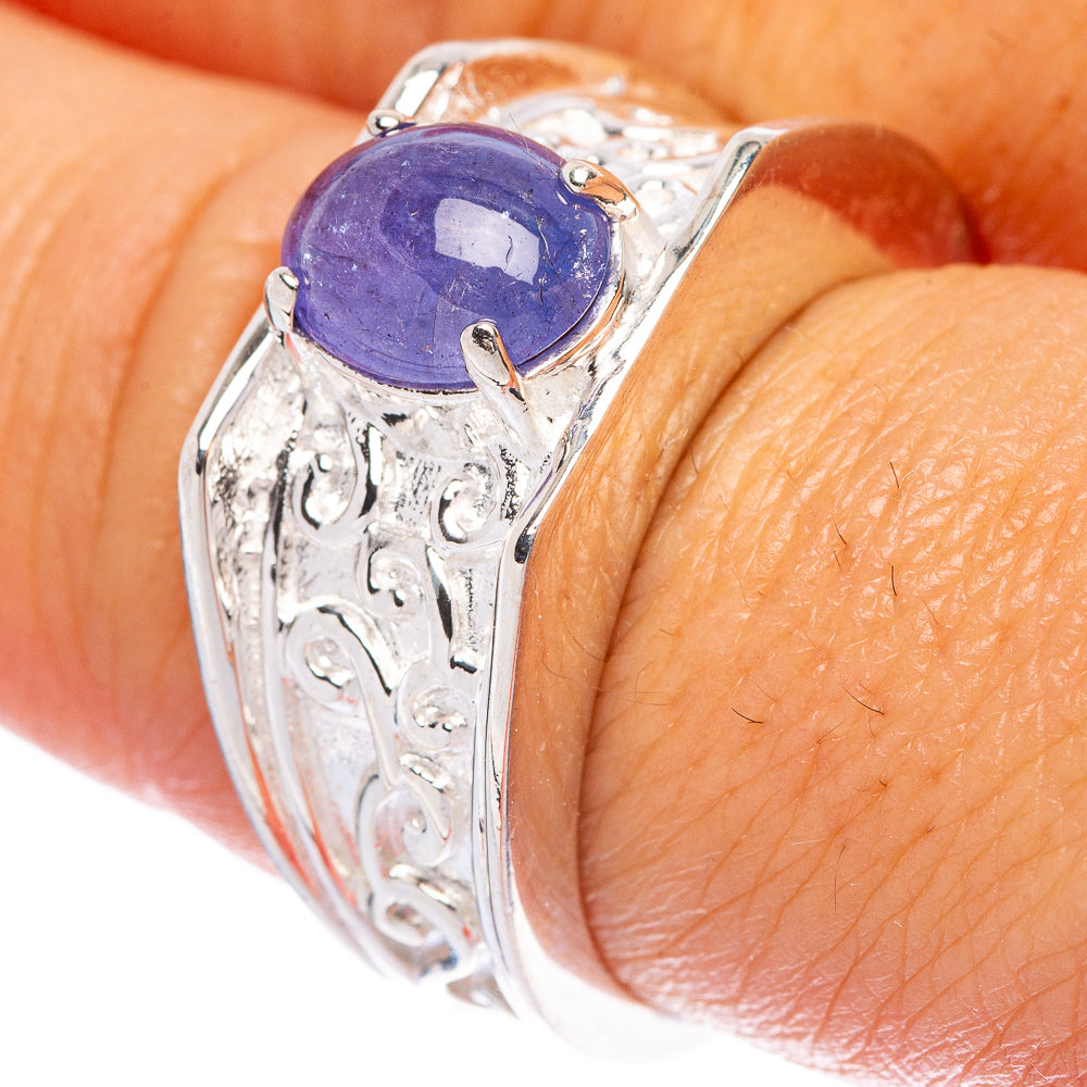 Natural Tanzanite Ring Size 8 (925 Sterling Silver) R145934