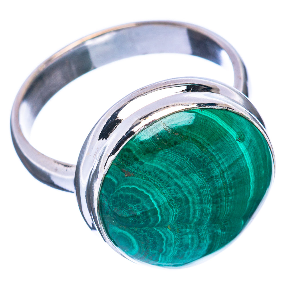 Malachite Ring Size 6.25 (925 Sterling Silver) R2878