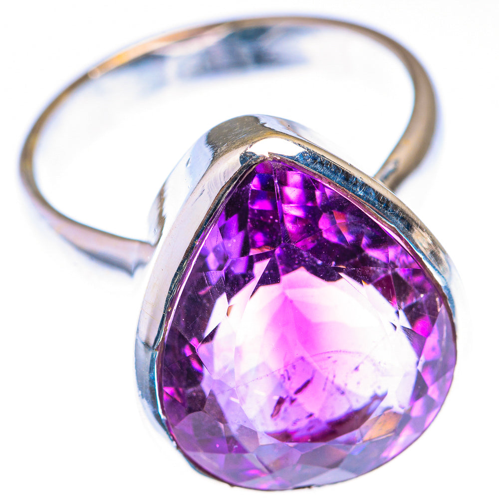 Faceted Amethyst Ring Size 9 (925 Sterling Silver) RING139927