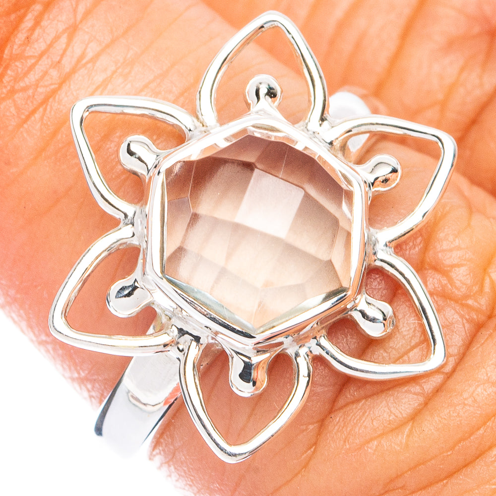 Premium White Quartz Ring Size 6 (925 Sterling Silver) R7612