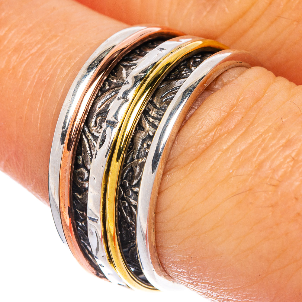 Spinner Ring Ring Size 7.5 (925 Sterling Silver) R1259