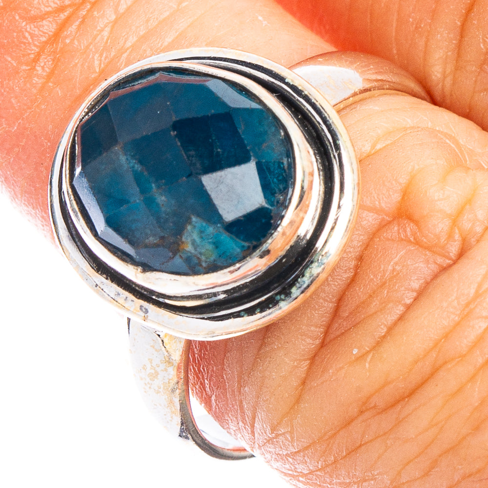 Apatite Ring Size 8 (925 Sterling Silver) R6757