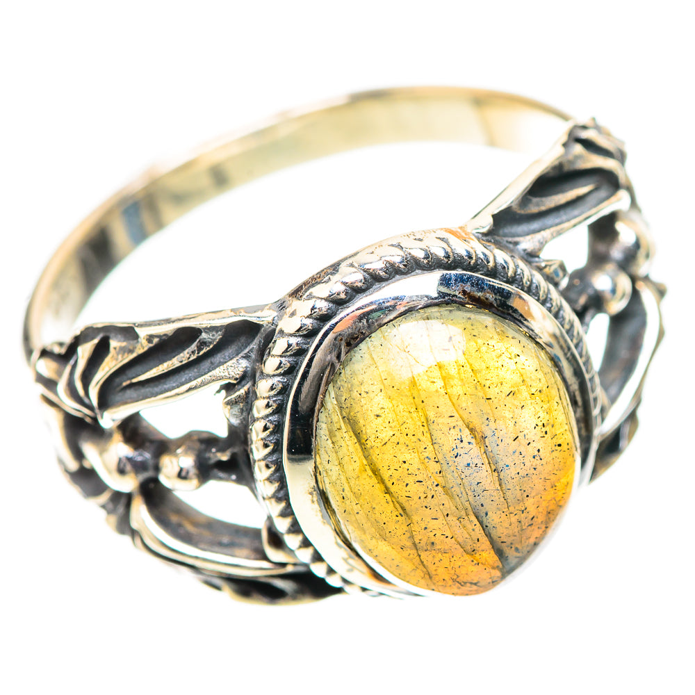 Labradorite Ring Size 10 (925 Sterling Silver) RING139754