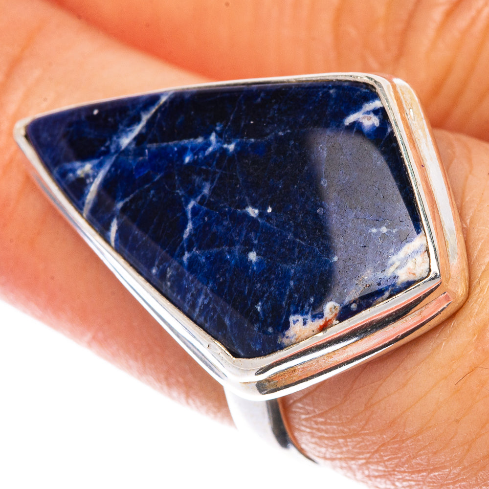 Sodalite Ring Size 6.75 (925 Sterling Silver) R1586
