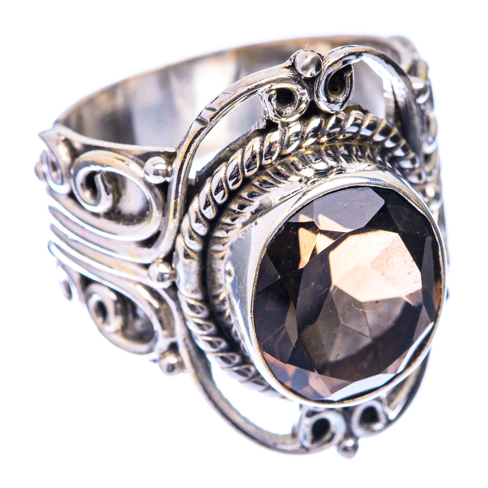 Smoky Quartz Ring Size 5.75 (925 Sterling Silver) R141484