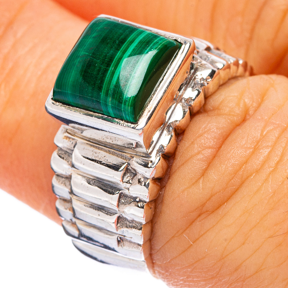 Malachite Ring Size 6.25 (925 Sterling Silver) R146262