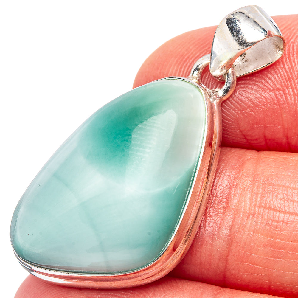 Smithsonite Pendant 1 1/2" (.925 Sterling Silver)