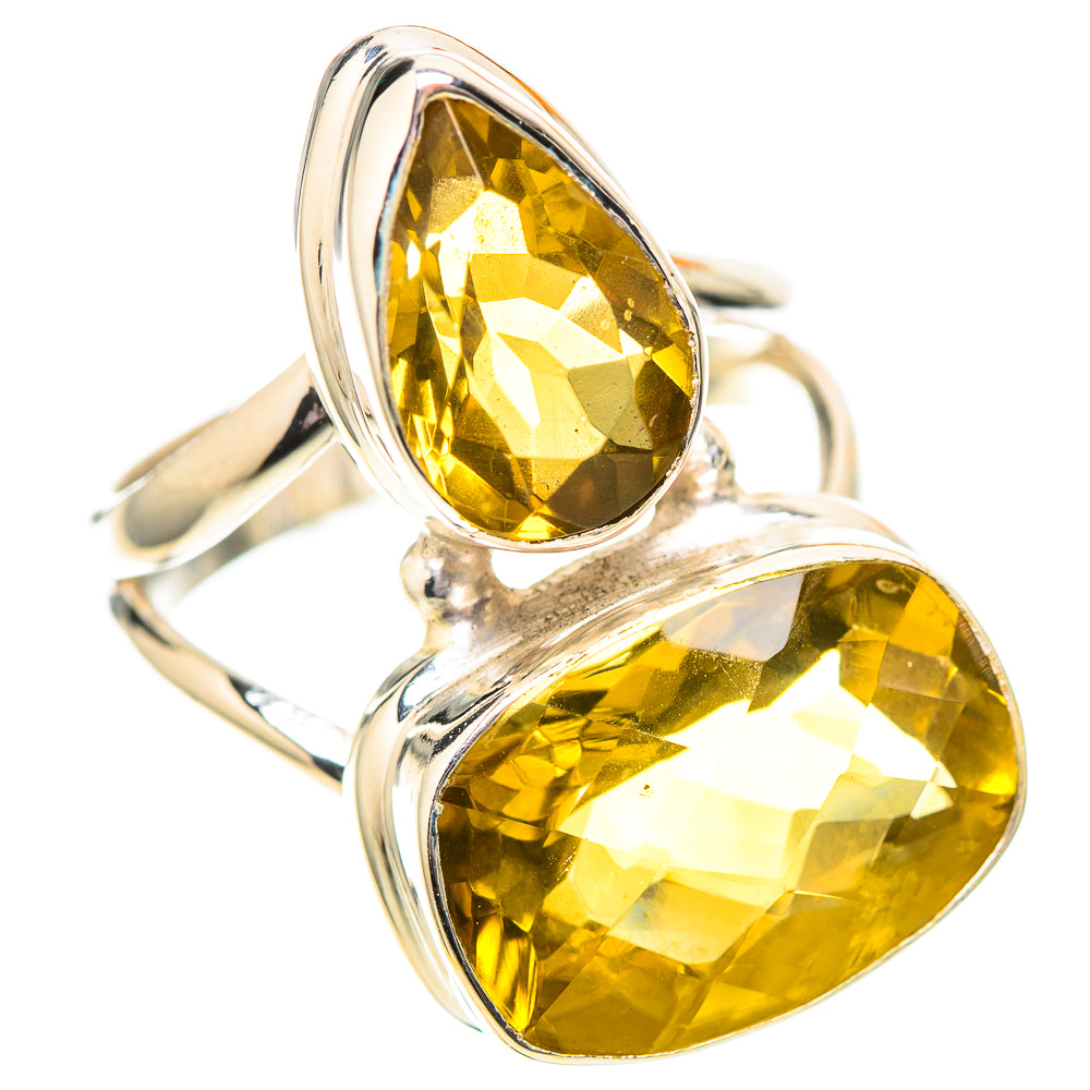 Faceted Citrine Ring Size 6 (925 Sterling Silver) RING138989
