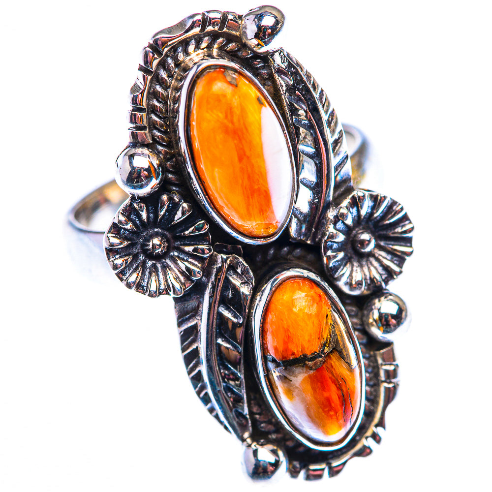 Spiny Oyster Turquoise Ring Size 6 (925 Sterling Silver) RING140156