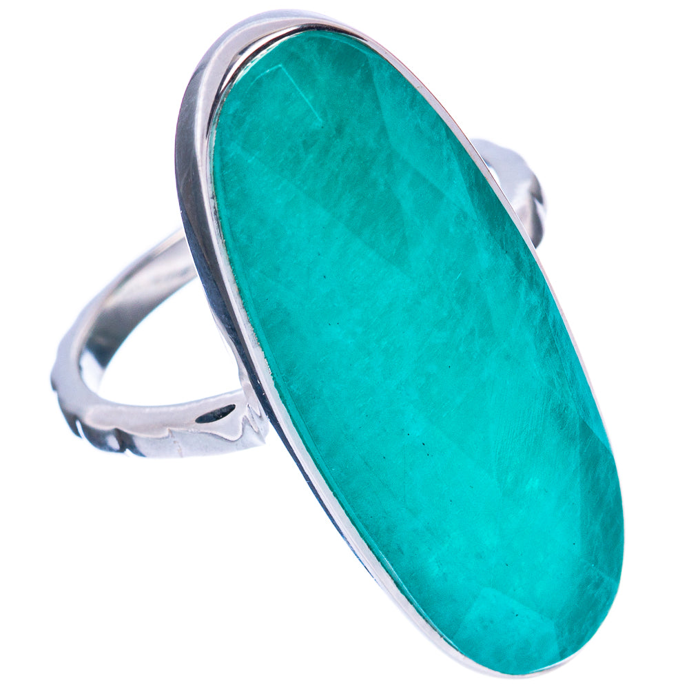 Premium Amazonite Ring Size 6.25 (925 Sterling Silver) R2598