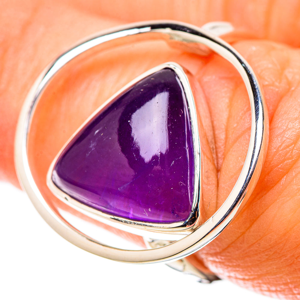 Premium Amethyst Ring Size 7 (925 Sterling Silver) RING138109