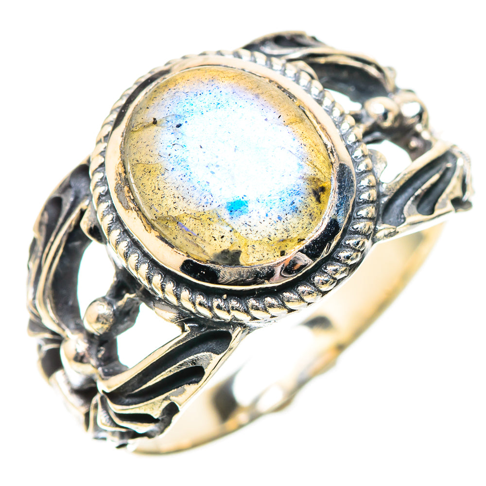 Labradorite Ring Size 9.25 (925 Sterling Silver) RING138820