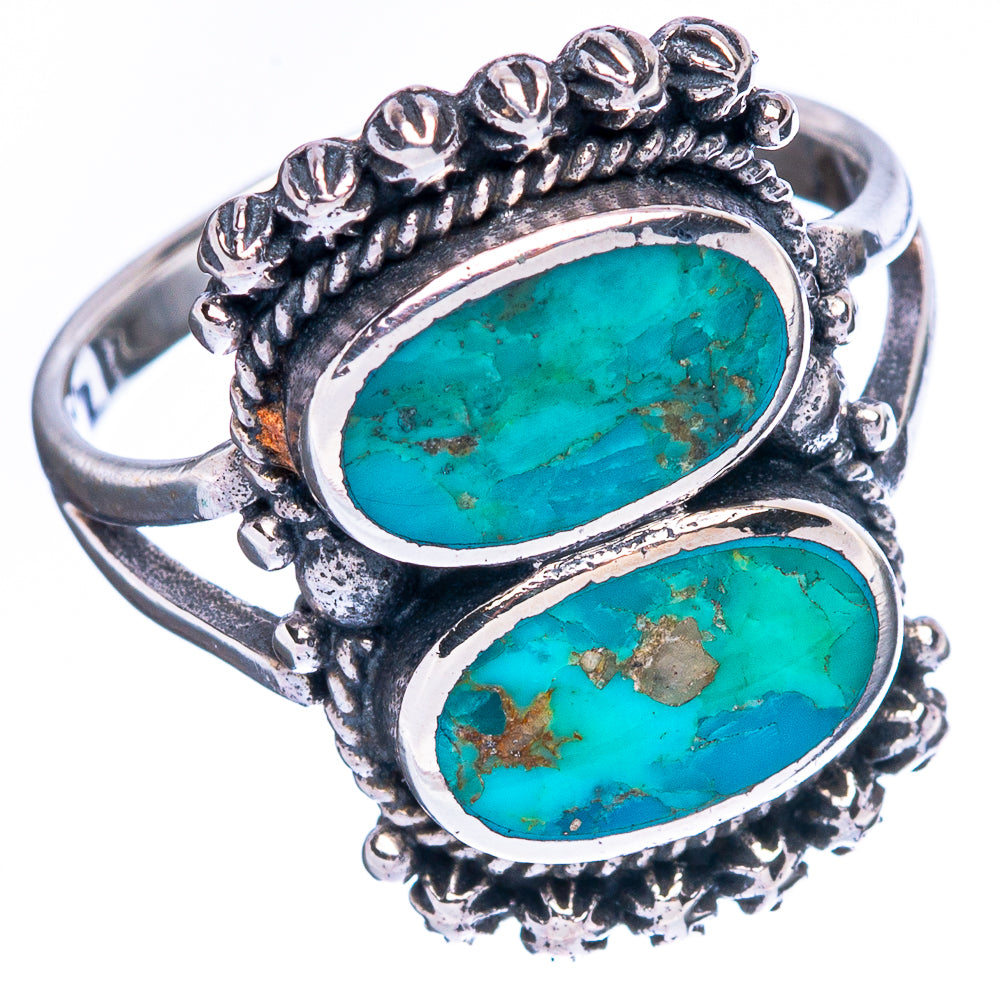 Rare Arizona Turquoise Ring Size 7 (925 Sterling Silver) R2339