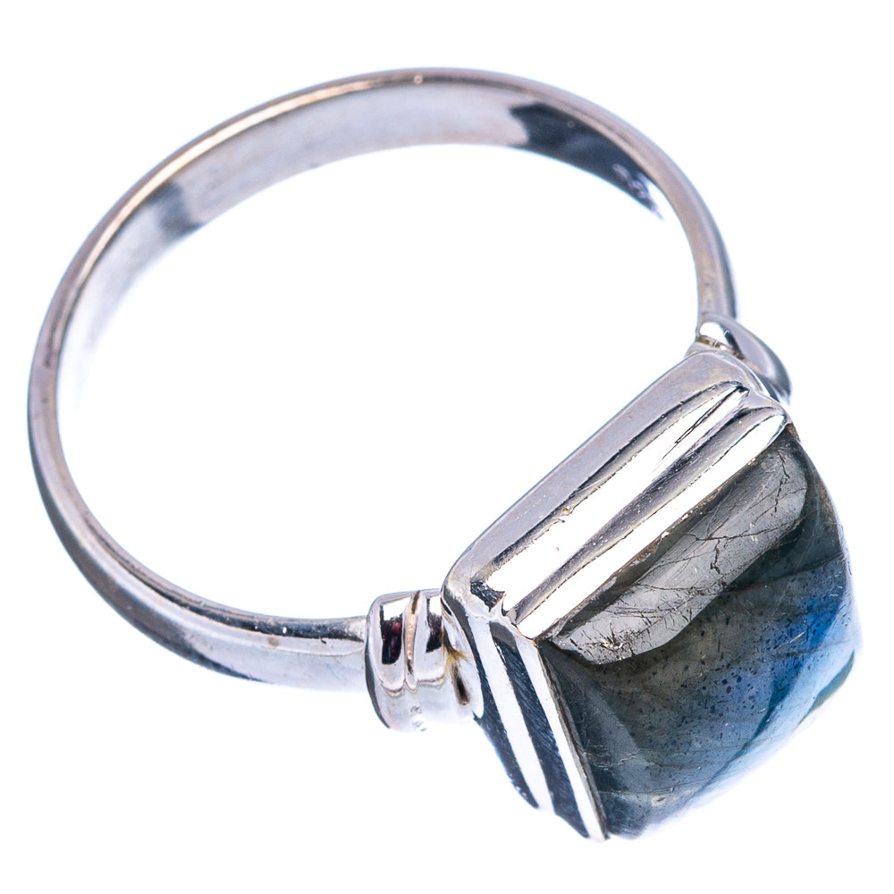 Labradorite Ring Size 8.75 (.925 Sterling Silver)