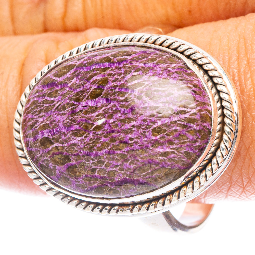Purpurite Ring Size 11.25 (925 Sterling Silver) R6912