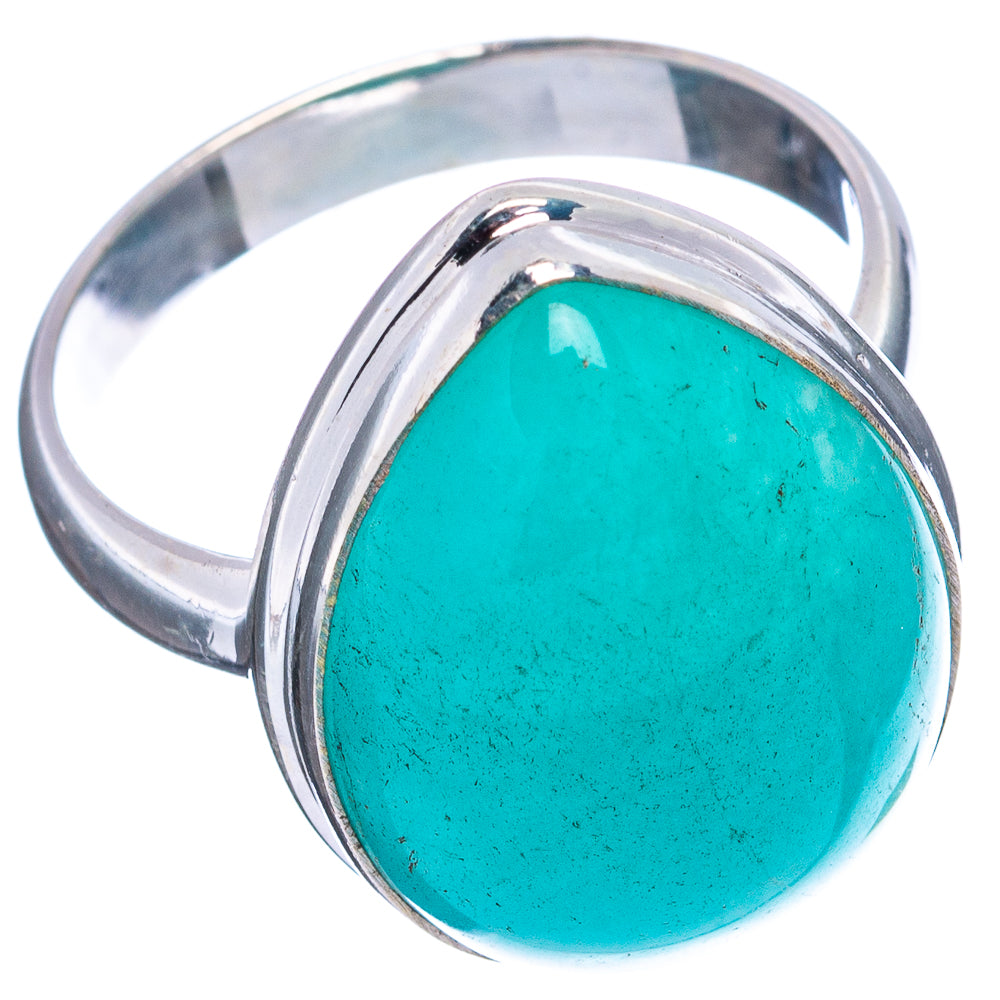 Amazonite Ring Size 9 (.925 Sterling Silver)