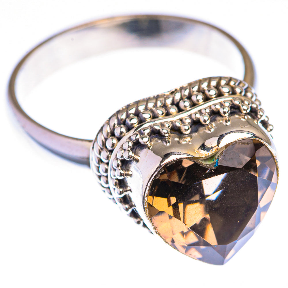 Smoky Quartz Ring Size 8.75 (925 Sterling Silver) RING139898