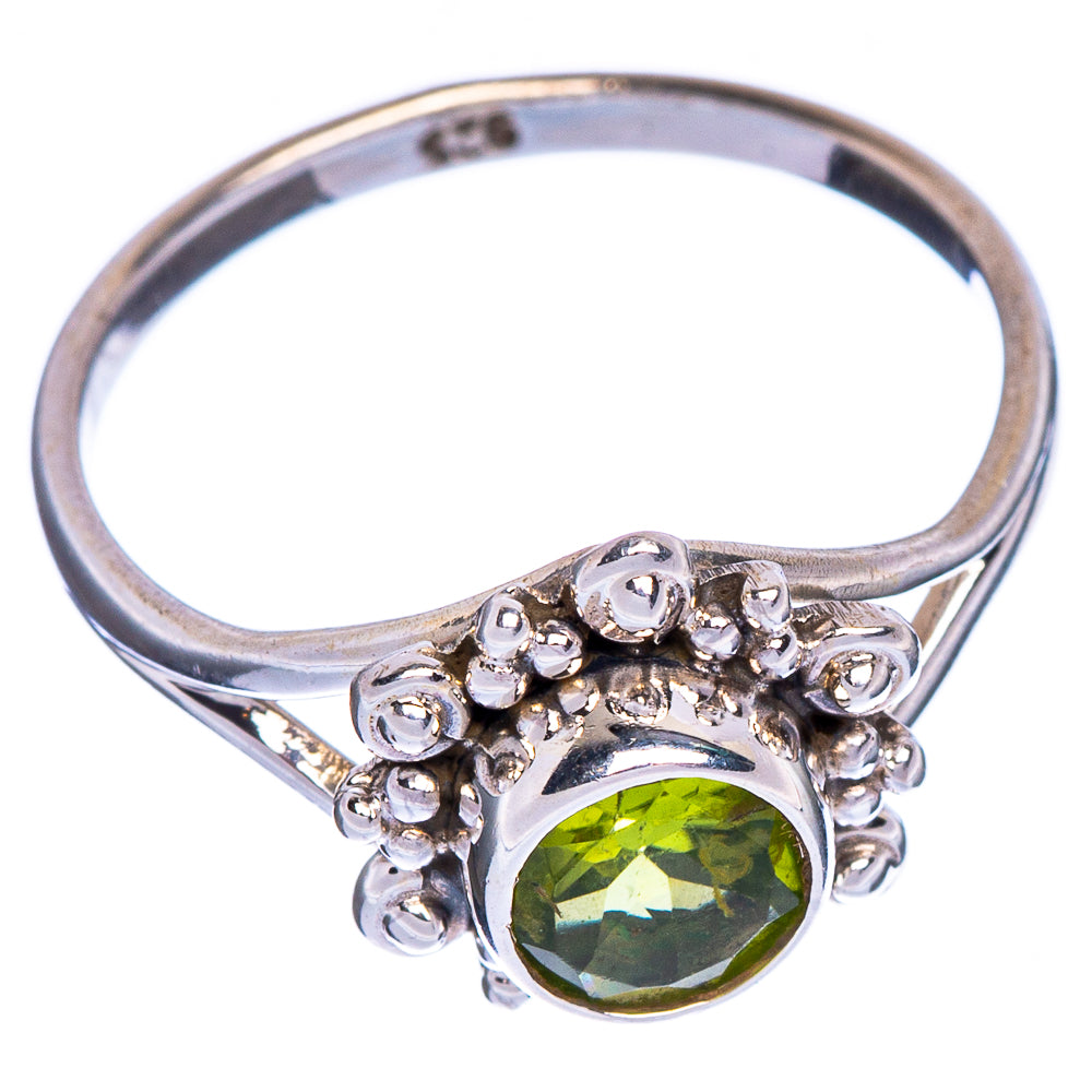 Peridot Dainty Ring Size 5.75 (925 Sterling Silver) R147270