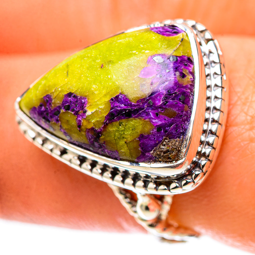 Premium Atlantisite Ring Size 7 (925 Sterling Silver) RING138223
