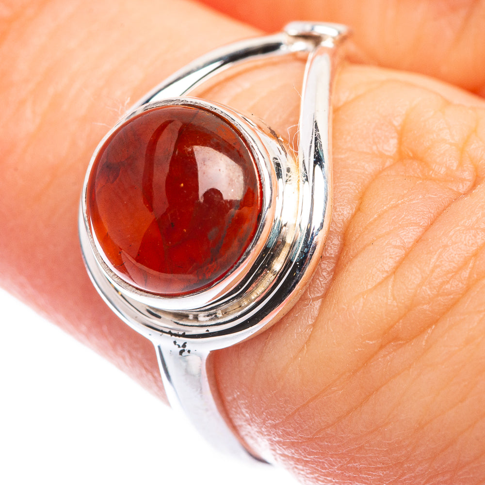 Baltic Amber Ring Size 6.25 (925 Sterling Silver) RING143226