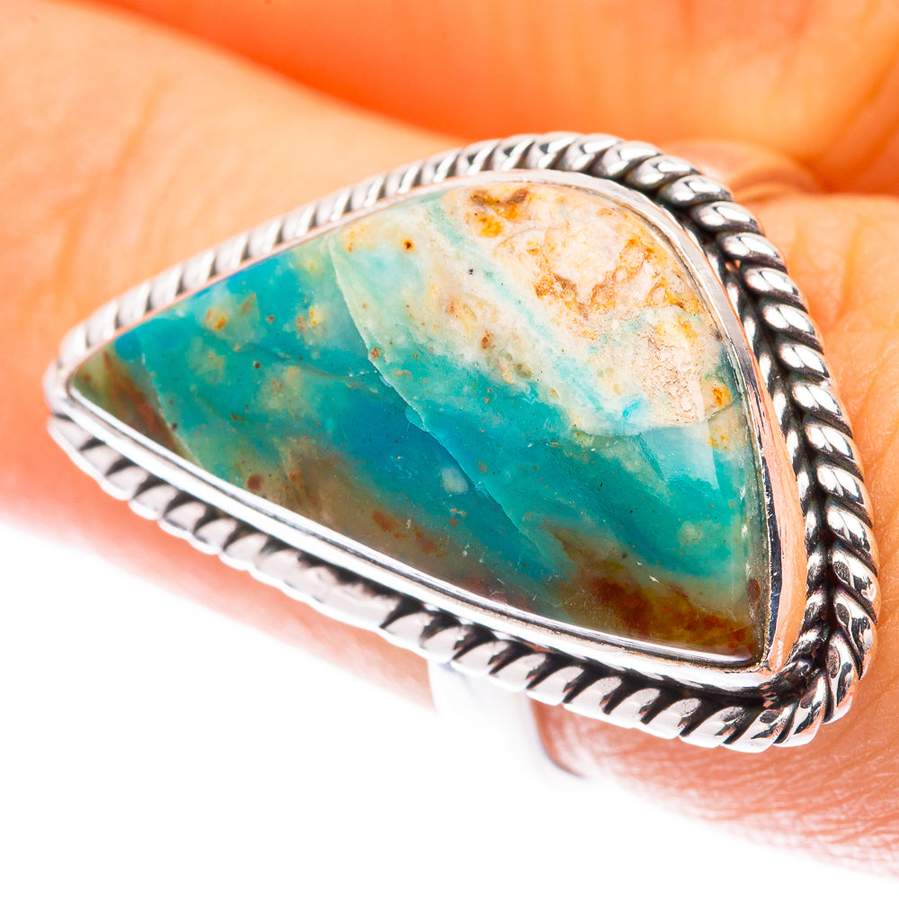 Peruvian Opal Ring Size 7 (925 Sterling Silver) R141580