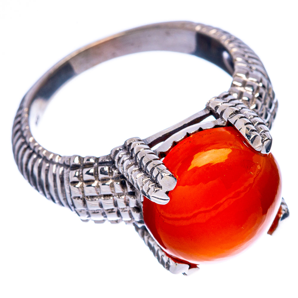 Carnelian Ring Size 9 (925 Sterling Silver) R146060