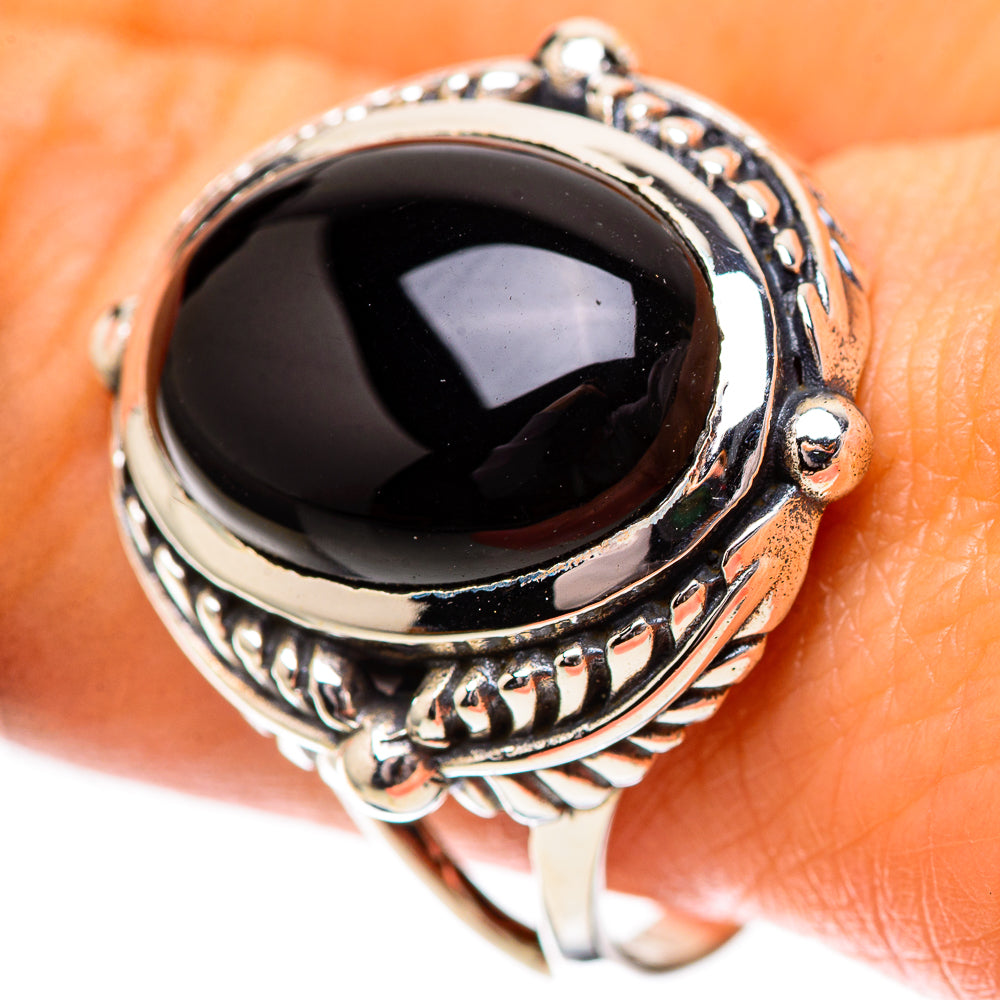 Black Onyx Ring Size 10 (925 Sterling Silver) RING139027