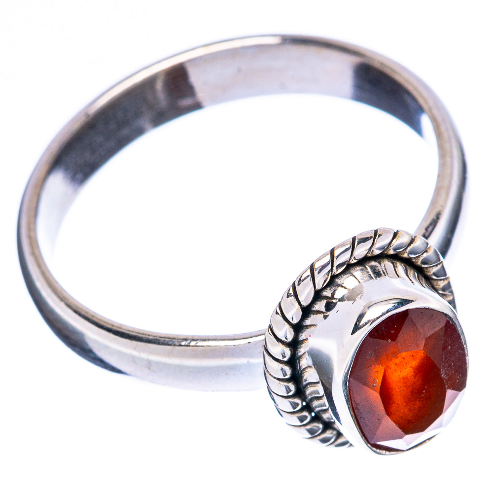 Value Garnet Ring Size 7.5 (925 Sterling Silver) R3306