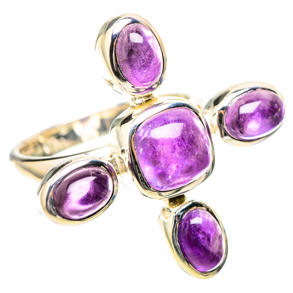 Large Amethyst 925 Sterling Silver Ring Size 9 (925 Sterling Silver) RING139636