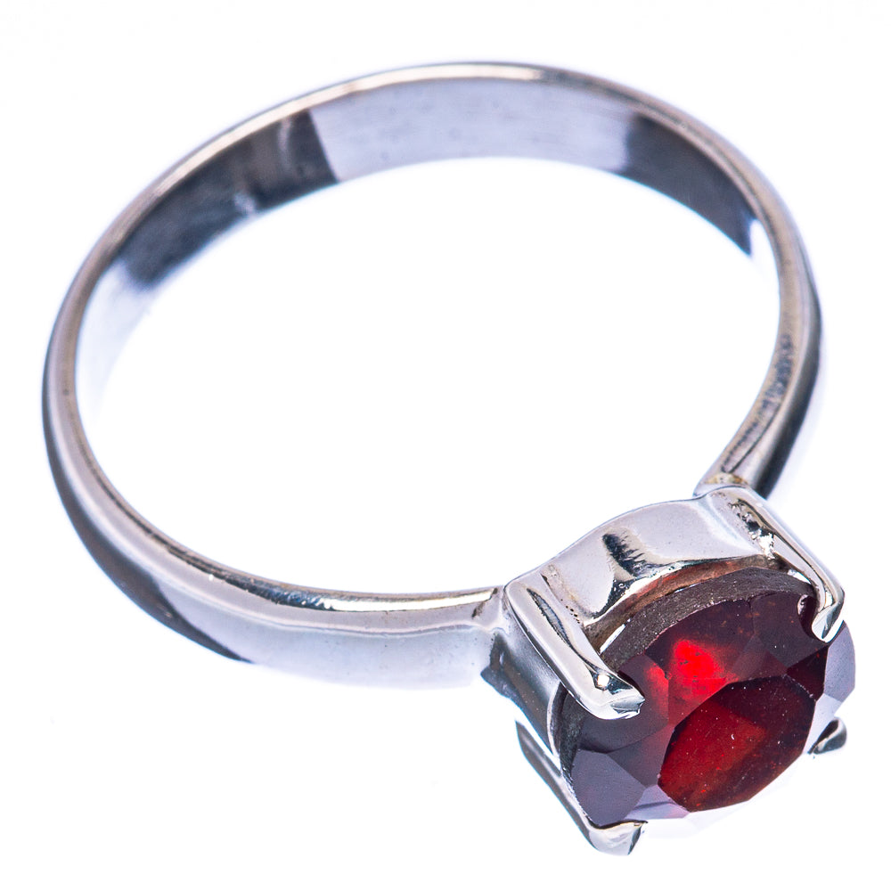 Value Garnet Ring Size 8 (925 Sterling Silver) R3073