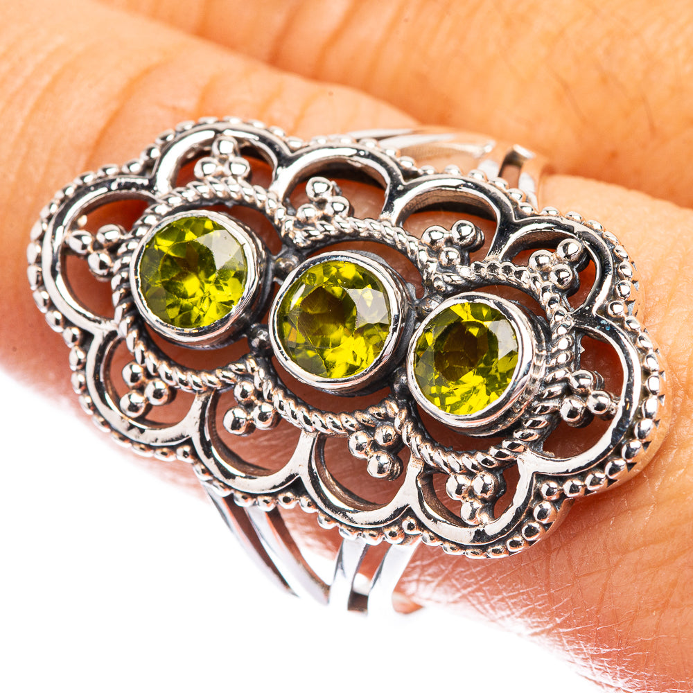 Peridot Ring Size 10 (925 Sterling Silver) R142686