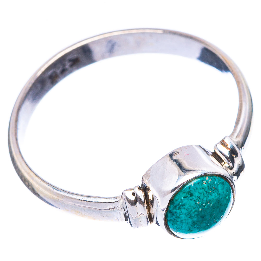 Turquoise Dainty Ring Size 7 (925 Sterling Silver) R5743