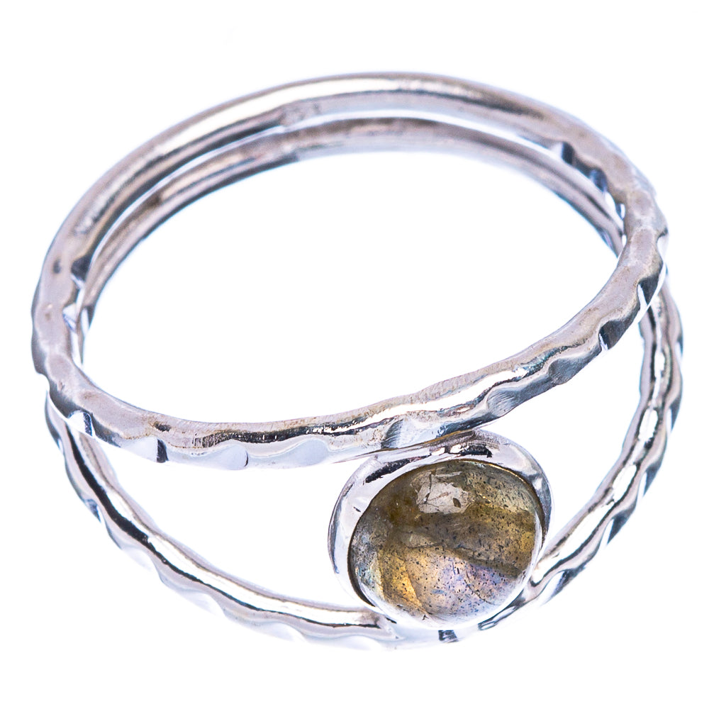 Labradorite Dainty Ring Size 6.25 (925 Sterling Silver) R146940