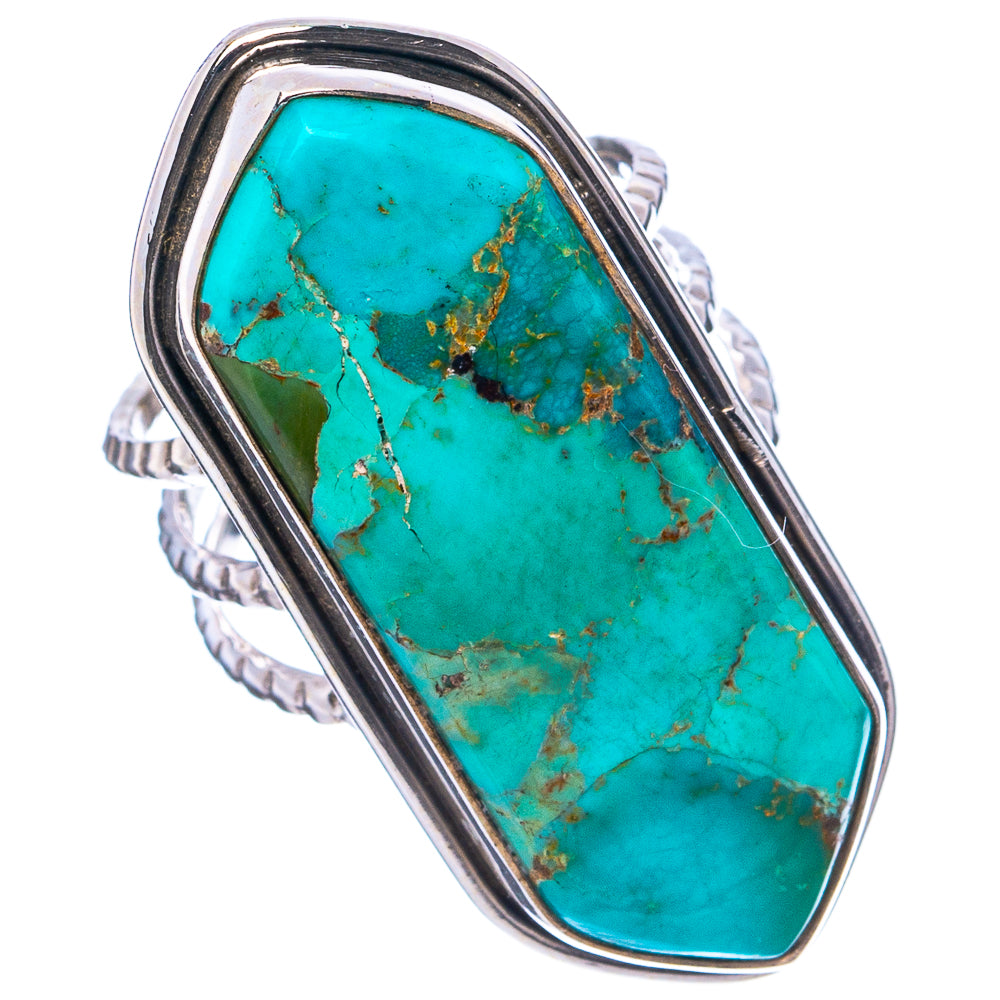 Mohave Turquoise Ring Size 5.5 (.925 Sterling Silver)