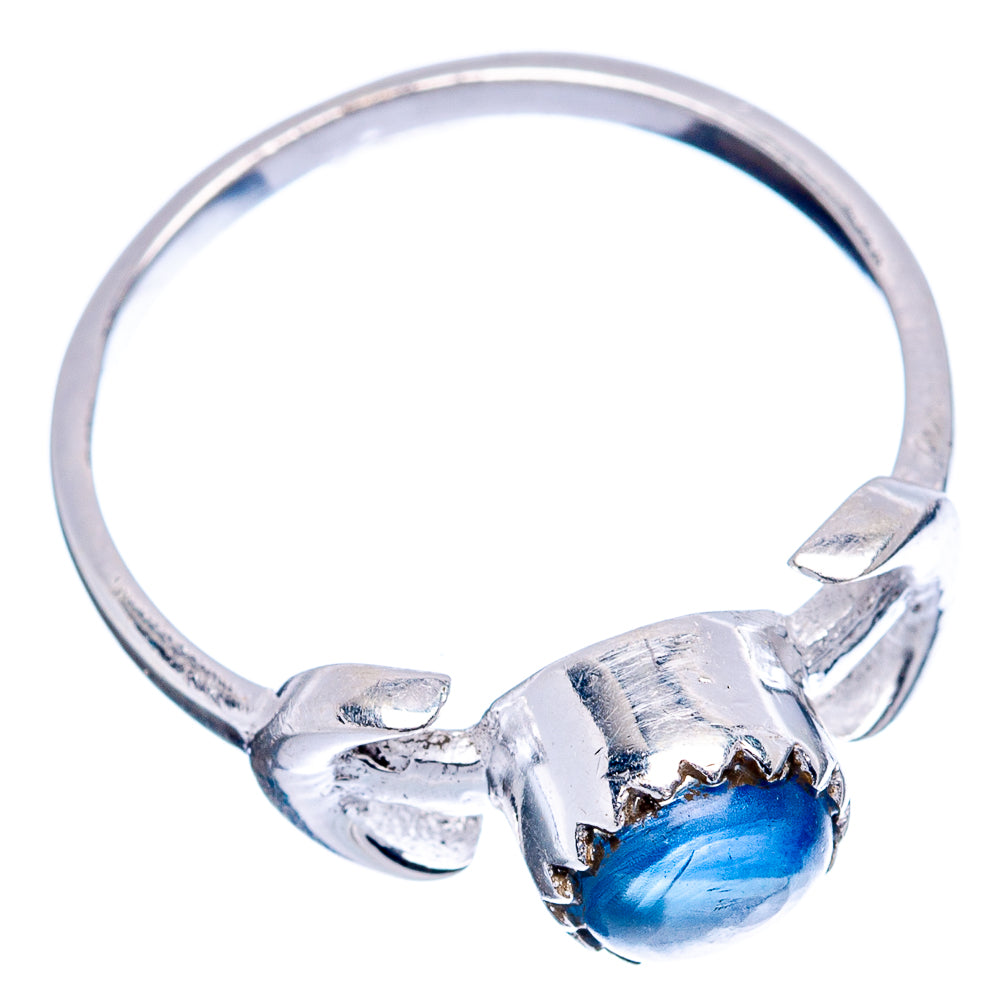 Kyanite Dainty Ring Size 8 (.925 Sterling Silver)