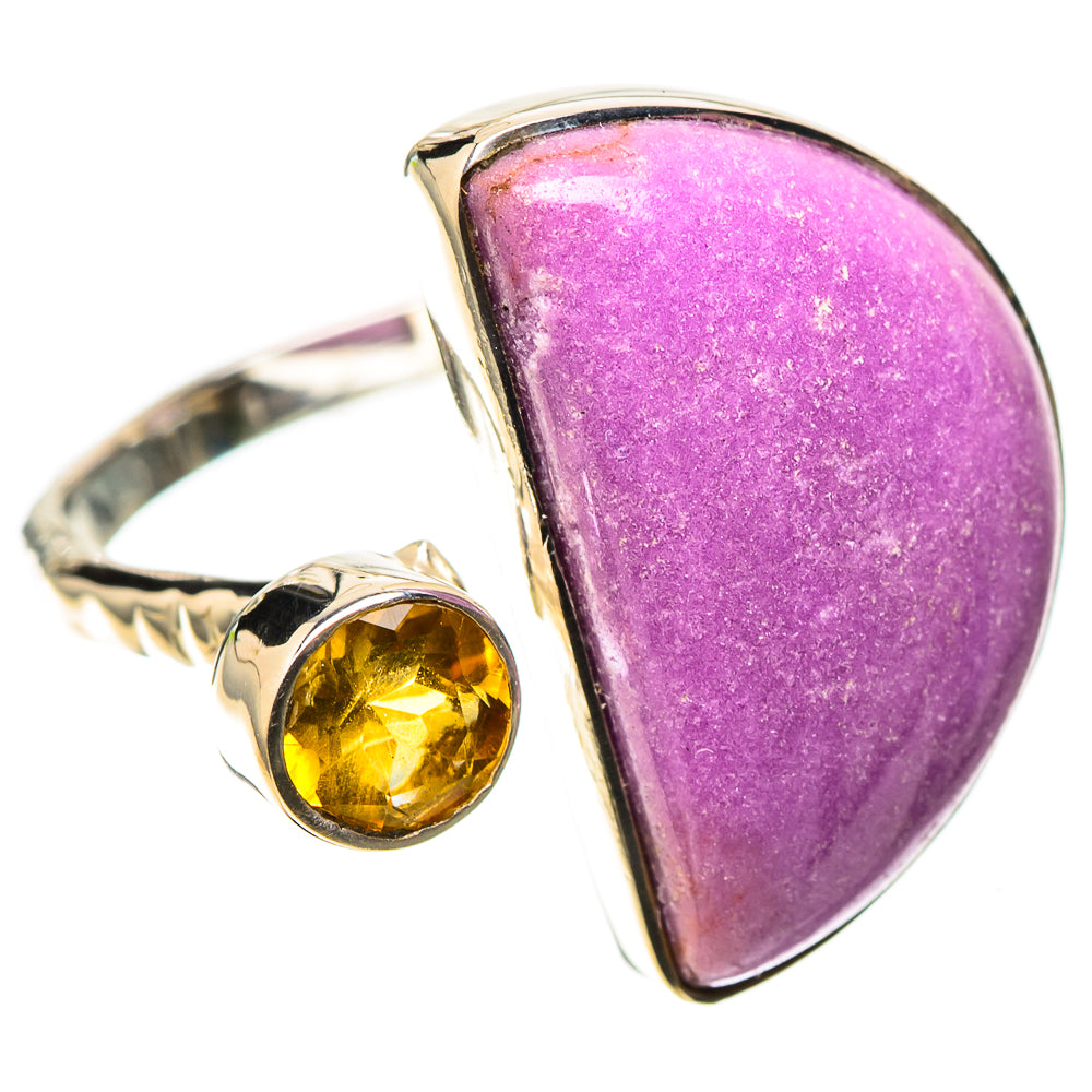 Premium Phosphosiderite, Citrine Ring Size 7 Adjustable (925 Sterling Silver) RING138110
