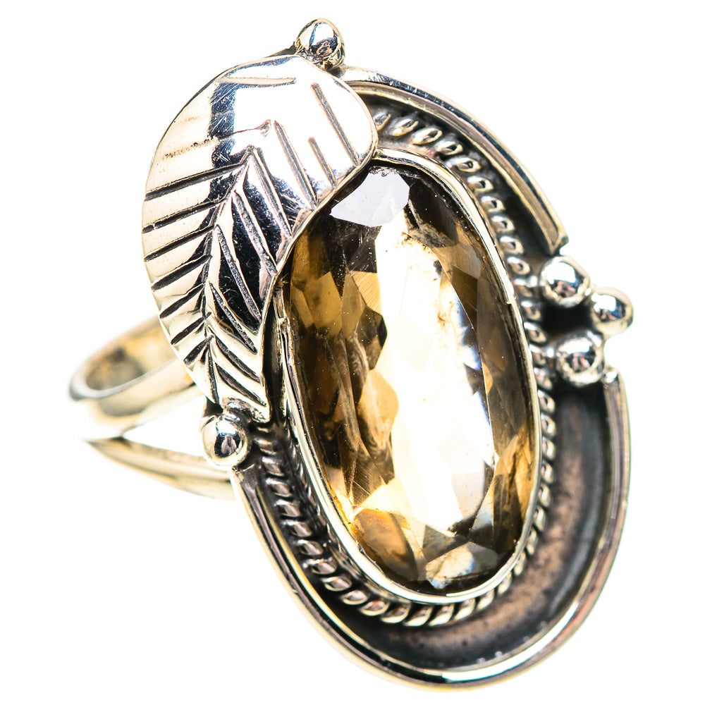 Smoky Quartz Ring Size 9 (925 Sterling Silver) RING138929