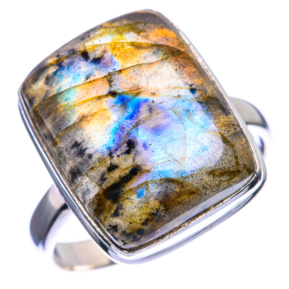 Labradorite Ring Size 11 (925 Sterling Silver) R142270