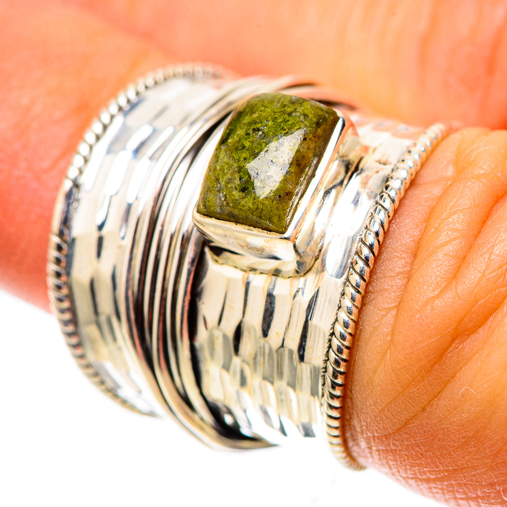 Green Tourmaline Ring Size 5.75 (925 Sterling Silver) RING138562