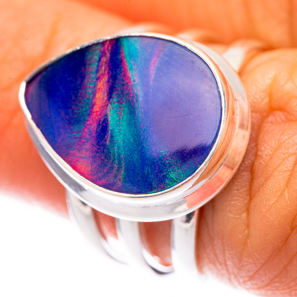 Aura Opal Ring Size 6 (925 Sterling Silver) R140531