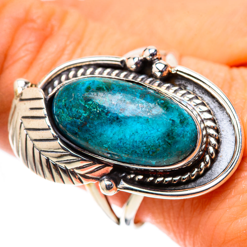 Chrysocolla Ring Size 10 (925 Sterling Silver) RING138573