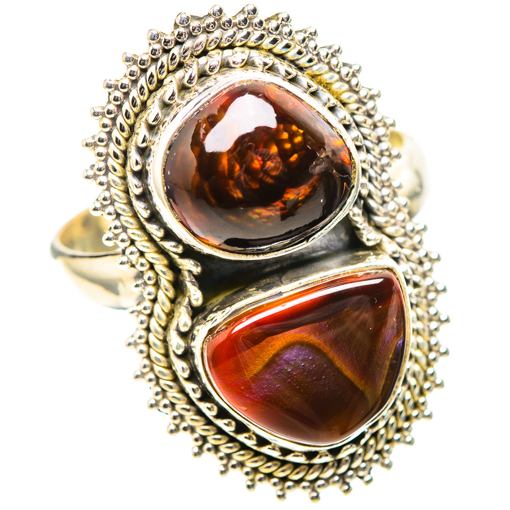 Mexican Fire Agate Ring Size 10.75 (925 Sterling Silver) RING138876