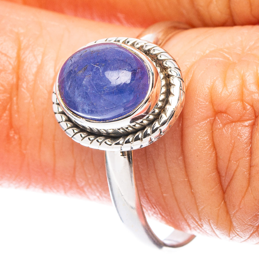 Tanzanite Ring Size 8.25 (925 Sterling Silver) R7014