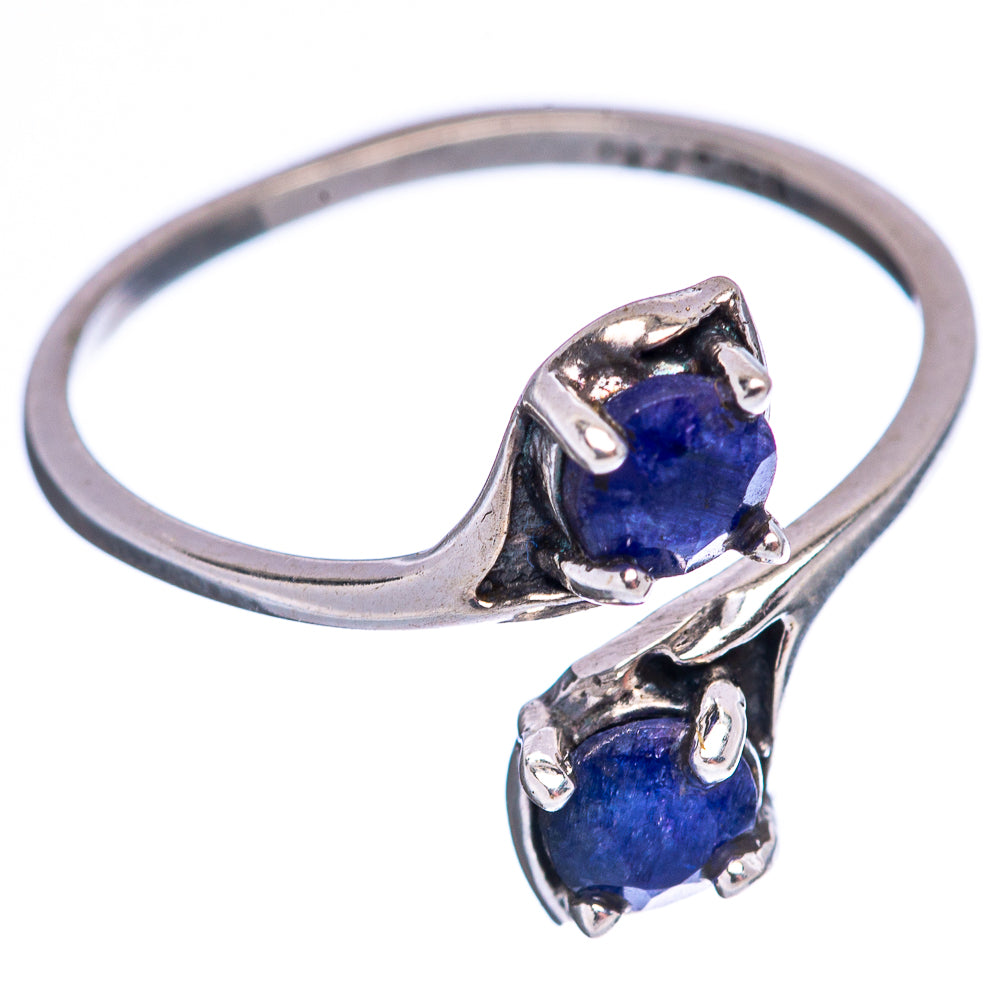 Dainty Blue Sillimanite Ring Size 6 (.925 Sterling Silver)