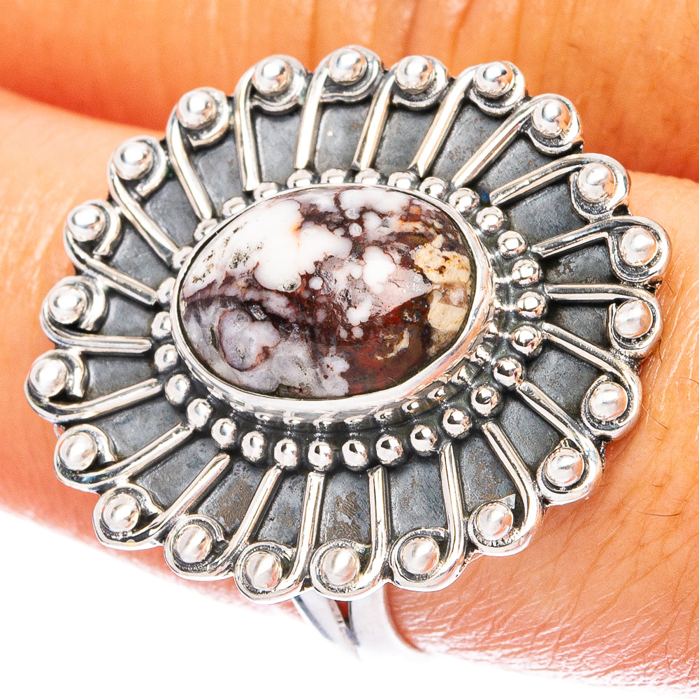 Wild Horse Jasper 925 Sterling Silver Ring Size 8 (925 Sterling Silver) R6219