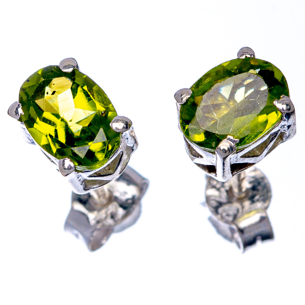 Peridot Dainty Earrings 1/4" (925 Sterling Silver) E433127