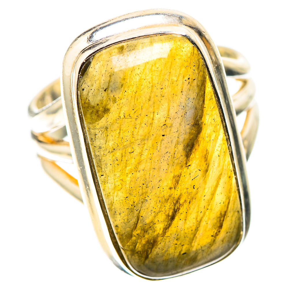 Labradorite Ring Size 8.5 (925 Sterling Silver) RING138557