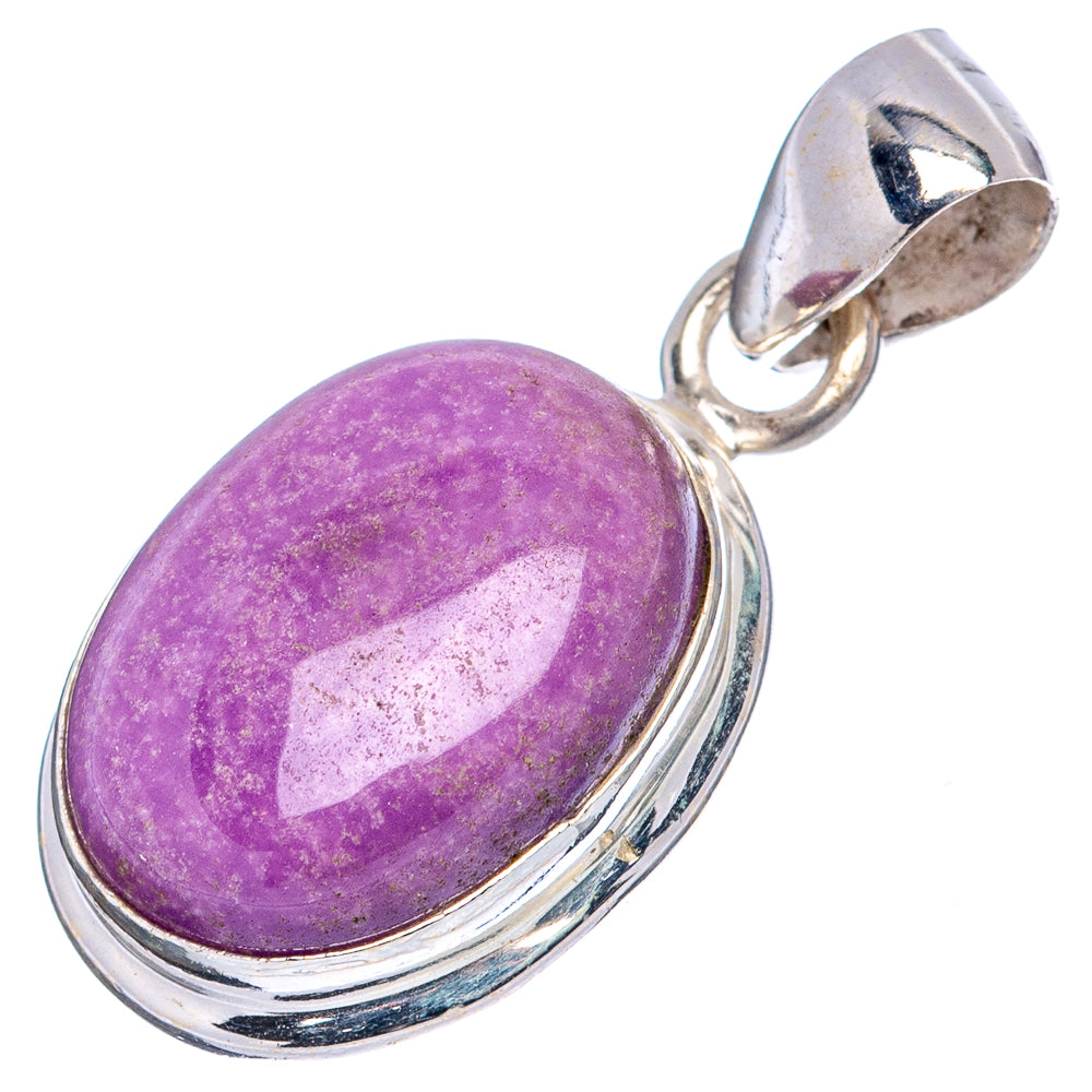 Phosphosiderite Pendant 1 1/8" (.925 Sterling Silver)